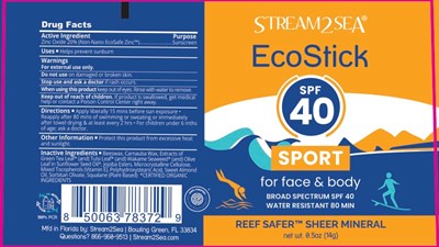 Label (Ecostick Spf 40 Sport)